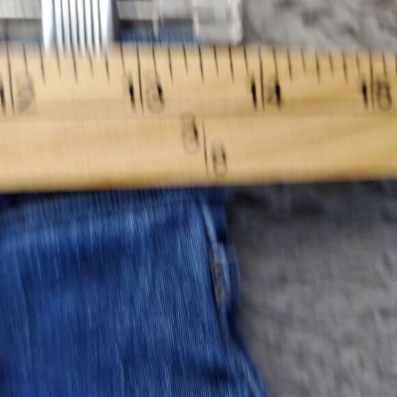 Old Navy Jeans Womens Size 4 Blue Flare Stretch High Rise Comfortable Denim - Picture 5 of 12